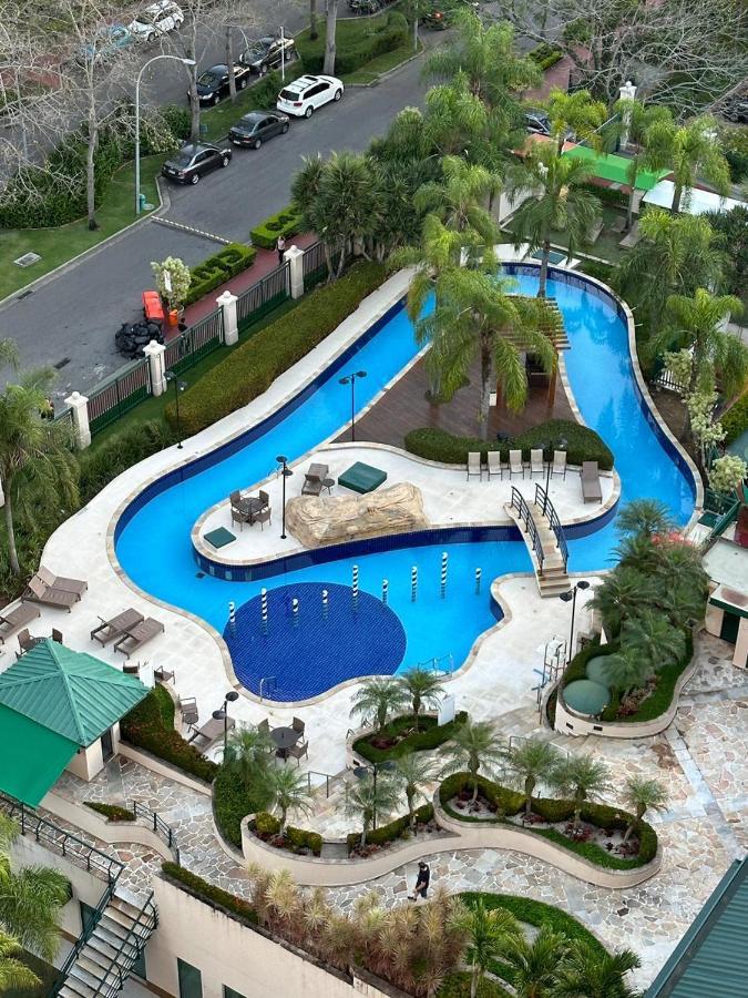 Flat Com Vista Panoramica -15- Na Barra Da Tijuca - Estacionamento Gratuito - Frigobar - Ar Condicionado - Piscina - Academia - Balsa Para Praia Gratis - Varanda - Vista Parcial Mar E Lagoa Rio de Janeiro Exterior photo