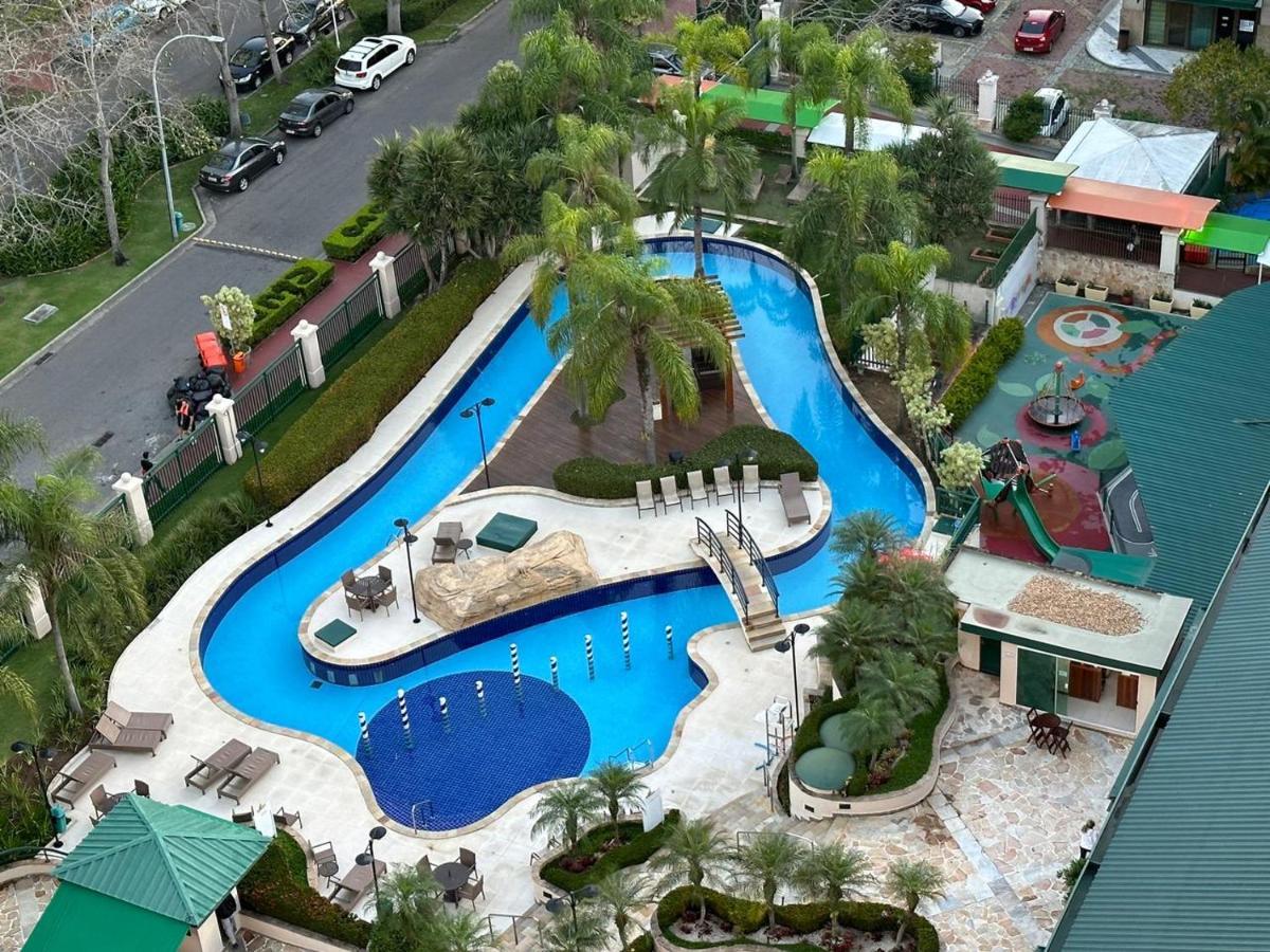 Flat Com Vista Panoramica -15- Na Barra Da Tijuca - Estacionamento Gratuito - Frigobar - Ar Condicionado - Piscina - Academia - Balsa Para Praia Gratis - Varanda - Vista Parcial Mar E Lagoa Rio de Janeiro Exterior photo