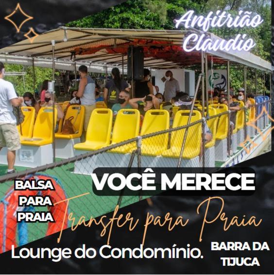 Flat Com Vista Panoramica -15- Na Barra Da Tijuca - Estacionamento Gratuito - Frigobar - Ar Condicionado - Piscina - Academia - Balsa Para Praia Gratis - Varanda - Vista Parcial Mar E Lagoa Rio de Janeiro Exterior photo